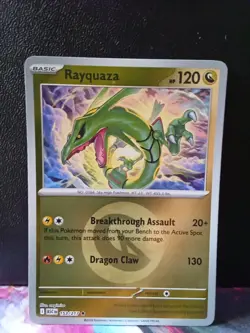 Rayquaza 153 Pokemon Ascended Heroes Reverse Holo Energy Symbol Rare Card NM+ - Image 1