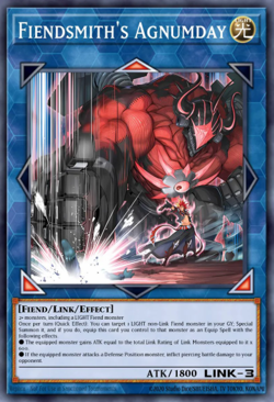 Yugioh! Mega Tins 2025 PREORDER 1x PScR Fiendsmith’s Agnumday - Image 1