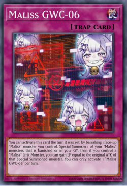 Yugioh! Mega Tins 2025 PREORDER 1x PScR Maliss GWC-06 - Image 1