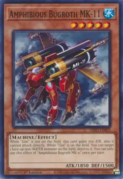 Yugioh! Amphibious Bugroth MK-11 - DIFO-EN029 - Common - 1st Edition Near Mint, - Image 1