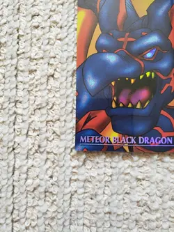 Yugioh Bandai Jumbo Carddass *Holo* 1999 Meteor Black Dragon - Image 5