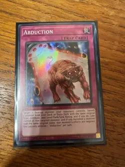 Abduction - ALIN-EN080 - Super Rare - 1st Edition NM YuGiOh! Alliance Insight - - Image 1