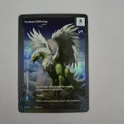 Wonders of the First 2025 - CLASSIC FOIL RARE - Verdanr Cliffwing 219/401 TCG - Image 1