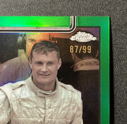/99 Green Refractor David Coulthard #151 - 2025 Topps Chrome Formula 1 F1 Card - Image 2