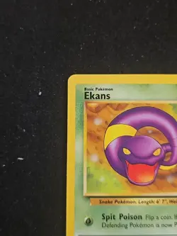 Pokemon TCG Ekans Fossil Card 46/62 Regular 1999-2000 Wizards Base Set - Image 2