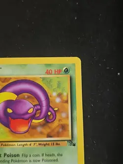 Pokemon TCG Ekans Fossil Card 46/62 Regular 1999-2000 Wizards Base Set - Image 3