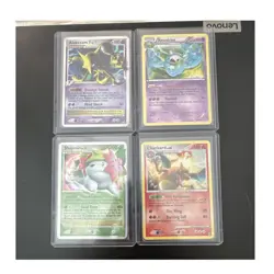 Nintendo Pokemon Holo Card Lot Alakazam Reuniclus Shaymin Charizard - 4 Cards - Image 1