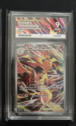 Pokemon TCG Destined Rivals Ethan's Typhlosion Card 190/182 Ace 9 - Image 1