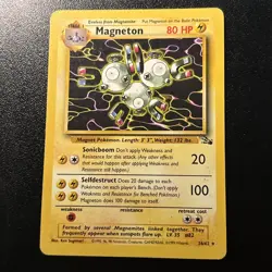 Magneton 26/62 - Fossil - Rare Non Holo - 1999 Pokemon Card WOTC - Image 1