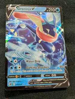 Pokemon Card Greninja V HP210 073/264 Pre-owned - Image 2