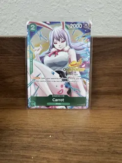 One Piece Card Carrot P-070 Championship 25-26 Promo Waifu Minks NM English - Image 1