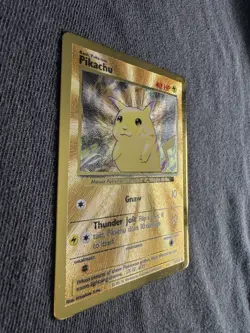 25th Anniversary Celebrations UPC Pikachu Metal Holo Promo Card - Image 2