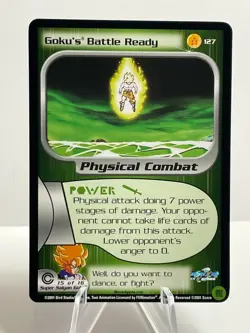 Dragon Ball Z TCG Score TRUNKS Saga LIMITED NonFoil Rares M/NM Card Pick - Image 1