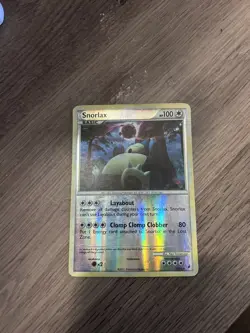 Snorlax 33/95 Call Of Legends Reverse Holo Pokemon Card LP - Image 1