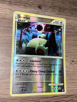 Snorlax 33/95 Call Of Legends Reverse Holo Pokemon Card LP - Image 2