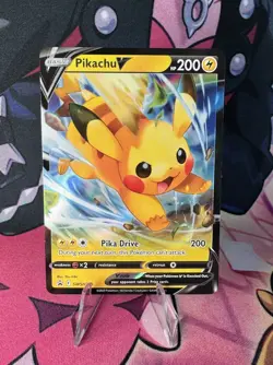 Pikachu V - SWSH285 SWSH: Sword & Shield Promo Cards Promo NM - Image 1