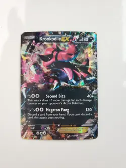 Krookodile EX XY25 Black Star Promo - Pokemon Card XY 2014 HP - Image 1
