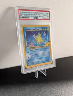 2021 Pokemon Celebrations Shining Magikarp Card 66/64 PSA 10 Gem Mint - Image 3