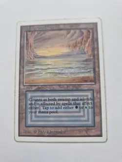 Underground Sea Unlimited Dual Dualland LP Played MTG Magic Reserved list - Image 1