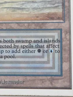 Underground Sea Unlimited Dual Dualland LP Played MTG Magic Reserved list - Image 2