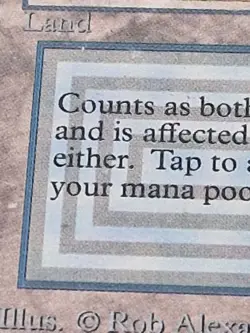 Underground Sea Unlimited Dual Dualland LP Played MTG Magic Reserved list - Image 4