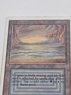 Underground Sea Unlimited Dual Dualland LP Played MTG Magic Reserved list - Image 5