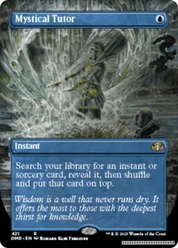 Mystical Tutor (Borderless) [DMR - 421] - NM [Normal] TCG MTG - Image 1