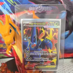 pokemon TCG - Mega Heracross ex 108/094 Me02: Phantasmal Flames Holo - Image 1