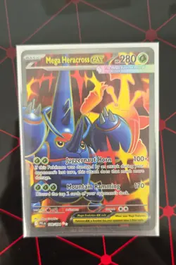 pokemon TCG - Mega Heracross ex 108/094 Me02: Phantasmal Flames Holo - Image 2