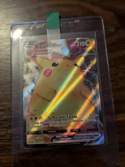 Pokemon TCG Pikachu VMAX 44/185 Vivid Voltage NM Condition - Image 1