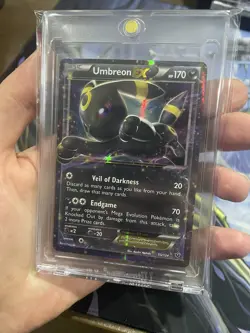 Pokemon TCG Umbreon-EX Fates Collide 55/124 Holo Rare EX - NM - Image 1