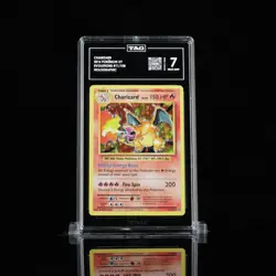 2016 Pokemon XY Evolutions Charizard Holo #11/108 – TAG 7 Near Mint – Graded - Image 1