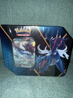 Lot of 3 Pokemon TCG Divergent Powers Tins 3 Hisuian V Foil Promo Evolving Skies - Image 3