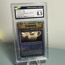 Pokemon The Boss’s Way legendary reverse 105/110 Cgc 8.5(scratches on slab) - Image 1