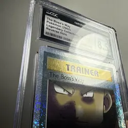 Pokemon The Boss’s Way legendary reverse 105/110 Cgc 8.5(scratches on slab) - Image 2