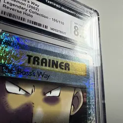 Pokemon The Boss’s Way legendary reverse 105/110 Cgc 8.5(scratches on slab) - Image 5