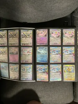 Pokemon Prismatic Evolutions Masterball / Pokeball / Full Art Card Lot (binder) - Image 2