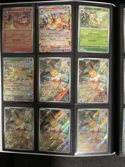 Pokemon Prismatic Evolutions Masterball / Pokeball / Full Art Card Lot (binder) - Image 3