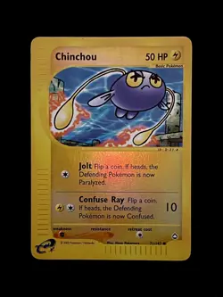 71/147 CHINCHOU REVERSE (ENG) - POKEMON - AQUAPOLIS - EX - Image 1