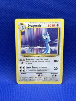Pokemon Dragonair Base Set 18/102 Uncommon Regular English 1999 Wizards HP - Image 1