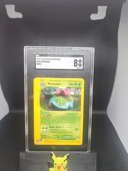 SGC 8 NM - MINT - VENUSAUR NON holo rare 68/165 - 2002 Pokemon Expedition - Image 1