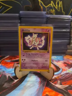 Pokemon TCG Mewtwo Black Star Promo 3 WOTC 1999 WB ‘The First Movie’ Stamp NM - Image 1