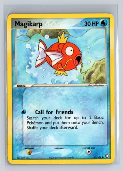 Magikarp 65/109 Team Rocket Returns Regular Rare Non Holo LP - Image 1