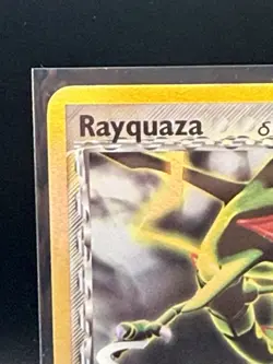 Pokemon Rayquaza Delta Species 13/113 Holo EX Delta Species Rare LP Vintage 2005 - Image 2
