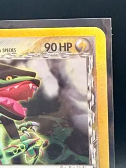 Pokemon Rayquaza Delta Species 13/113 Holo EX Delta Species Rare LP Vintage 2005 - Image 3