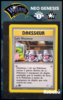 Carte Pokemon Lait Meumeu 101/111 Edition 1 Ed 1 Neo Genesis Wizards 1 - Image 1