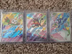 Pokemon 2026 NM First Partner Illustration Collection Series 1 Promos Set 43-45 - Image 1