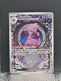 Pokemon TCG - Mismagius 212/193 Sv02: Paldea Evolved Illustration Rare - Image 1