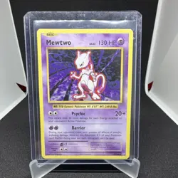 Pokemon TCG Mewtwo Star Holon Phantoms Ultra Rare Holo Basic 80 HP 103/110 - Image 1