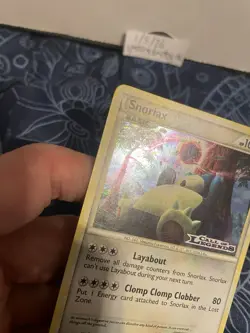 Pokemon Snorlax #33/95 Call of Legends Prerelease Stamp;FREE SHIPPING! - Image 3